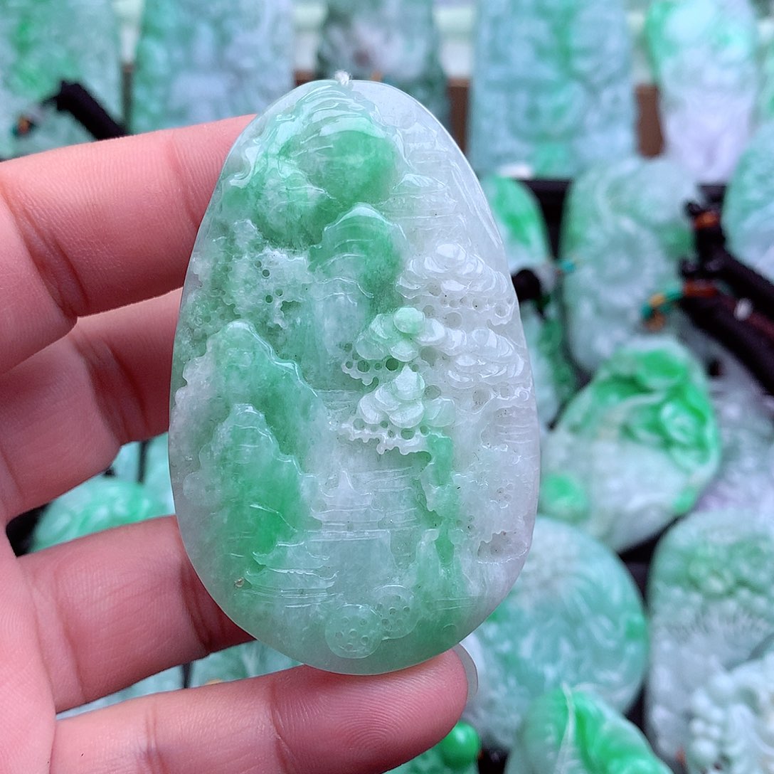 翡翠吊坠(不含链)未镶嵌