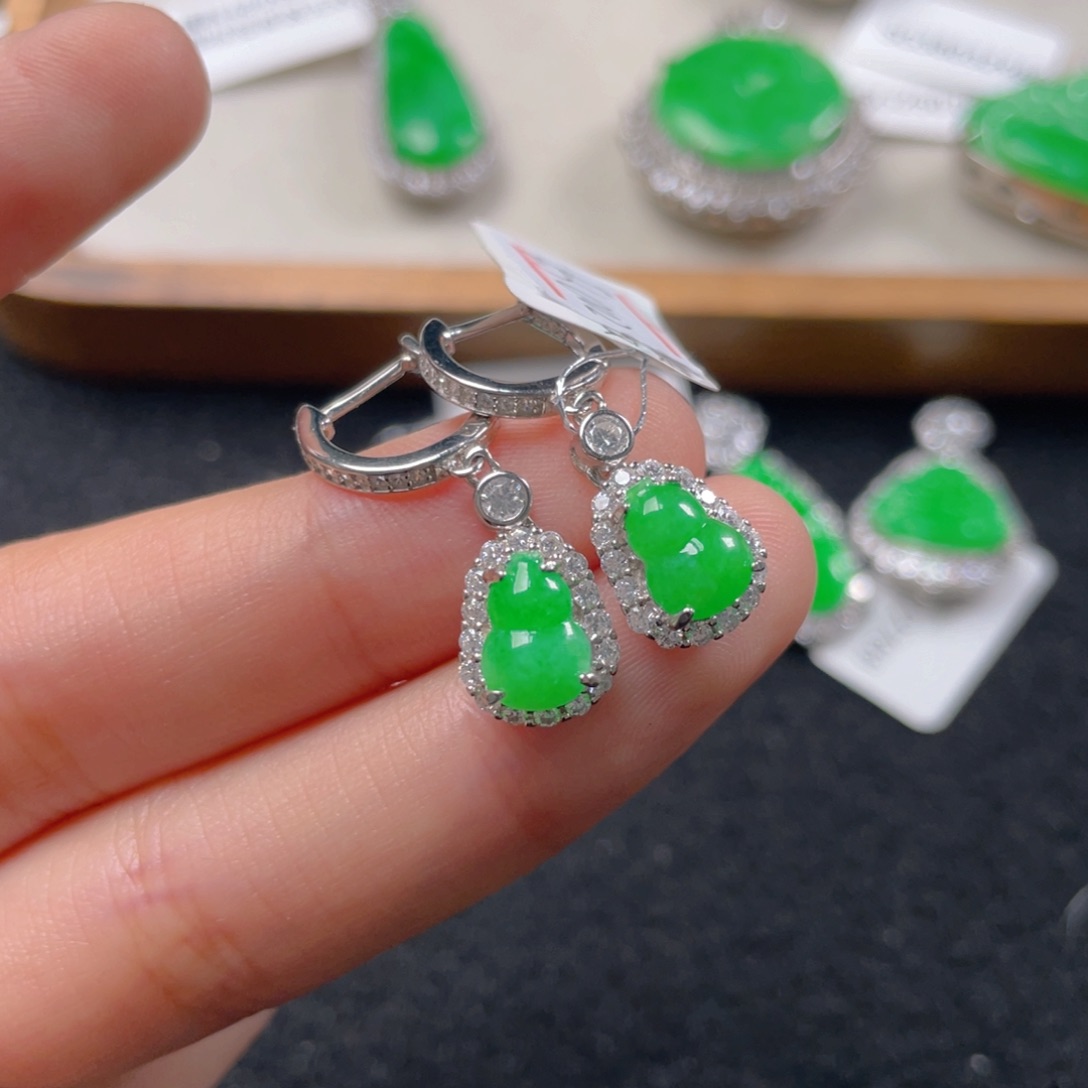 翡翠银S925镶嵌颈饰j k k k k