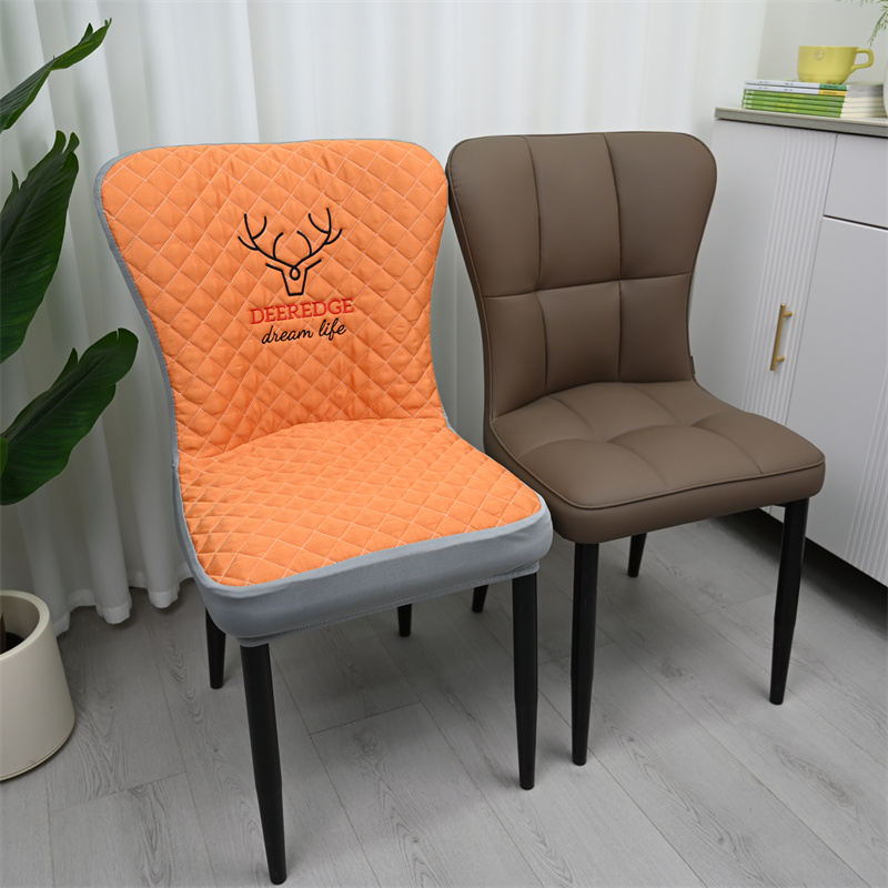 轻奢午休弧形餐桌椅子套罩全包防滑四季通用餐椅套2025新款桌椅套