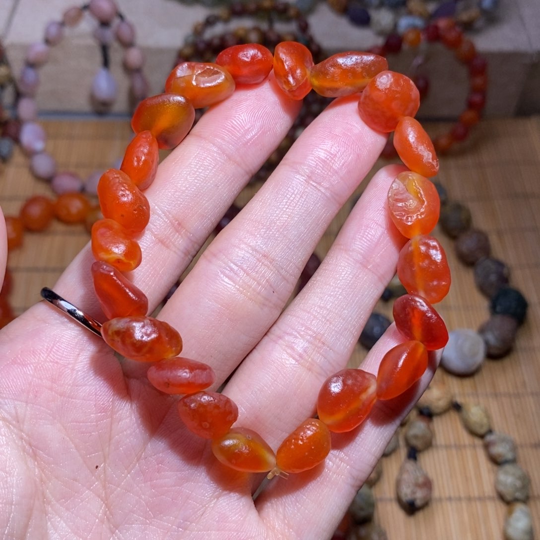 玛瑙/玉髓手链未镶嵌