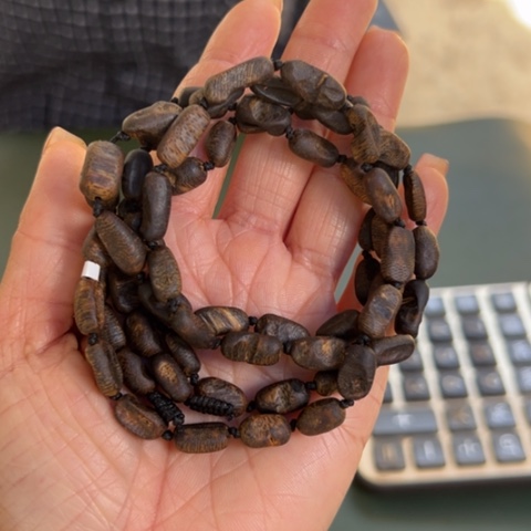 沉香手串白棋虫漏沉水17克卡0.6多样性发1串