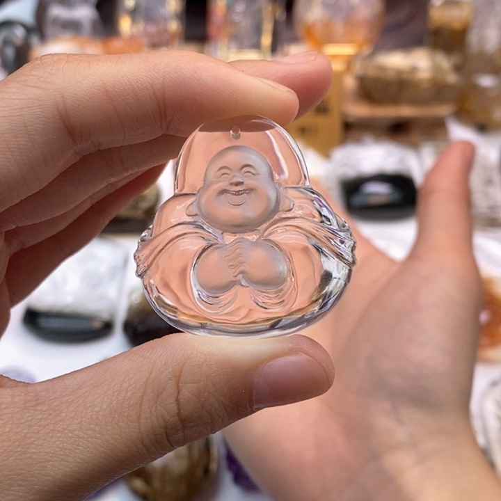 水晶颈饰未镶嵌定制