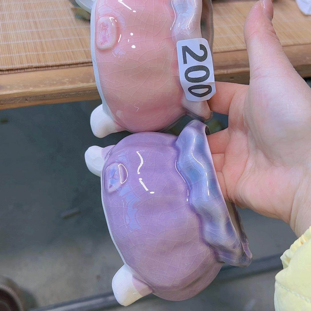 红陶陶瓷花盆当场满12包邮