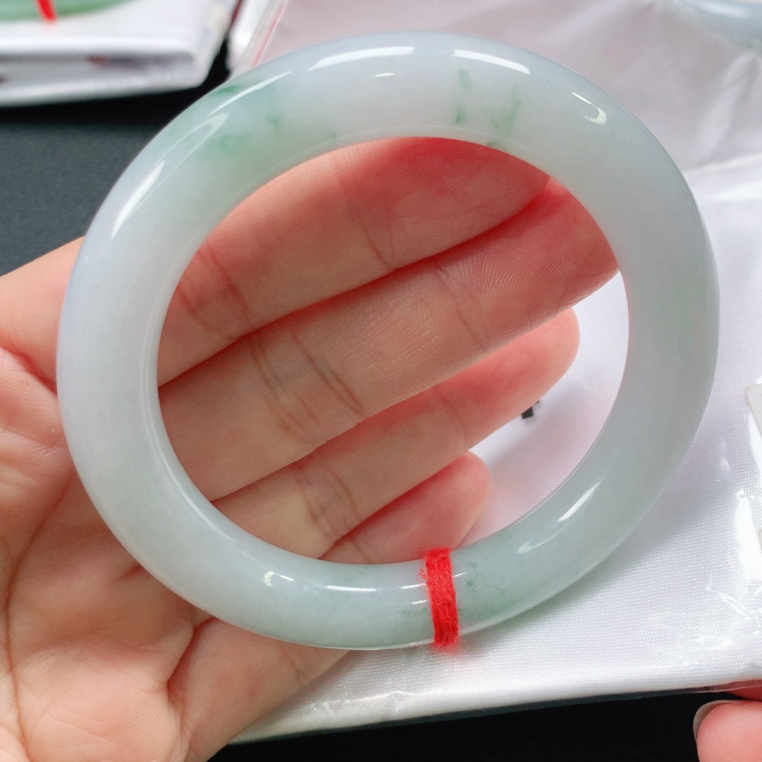 未镶嵌手镯翡翠57圆