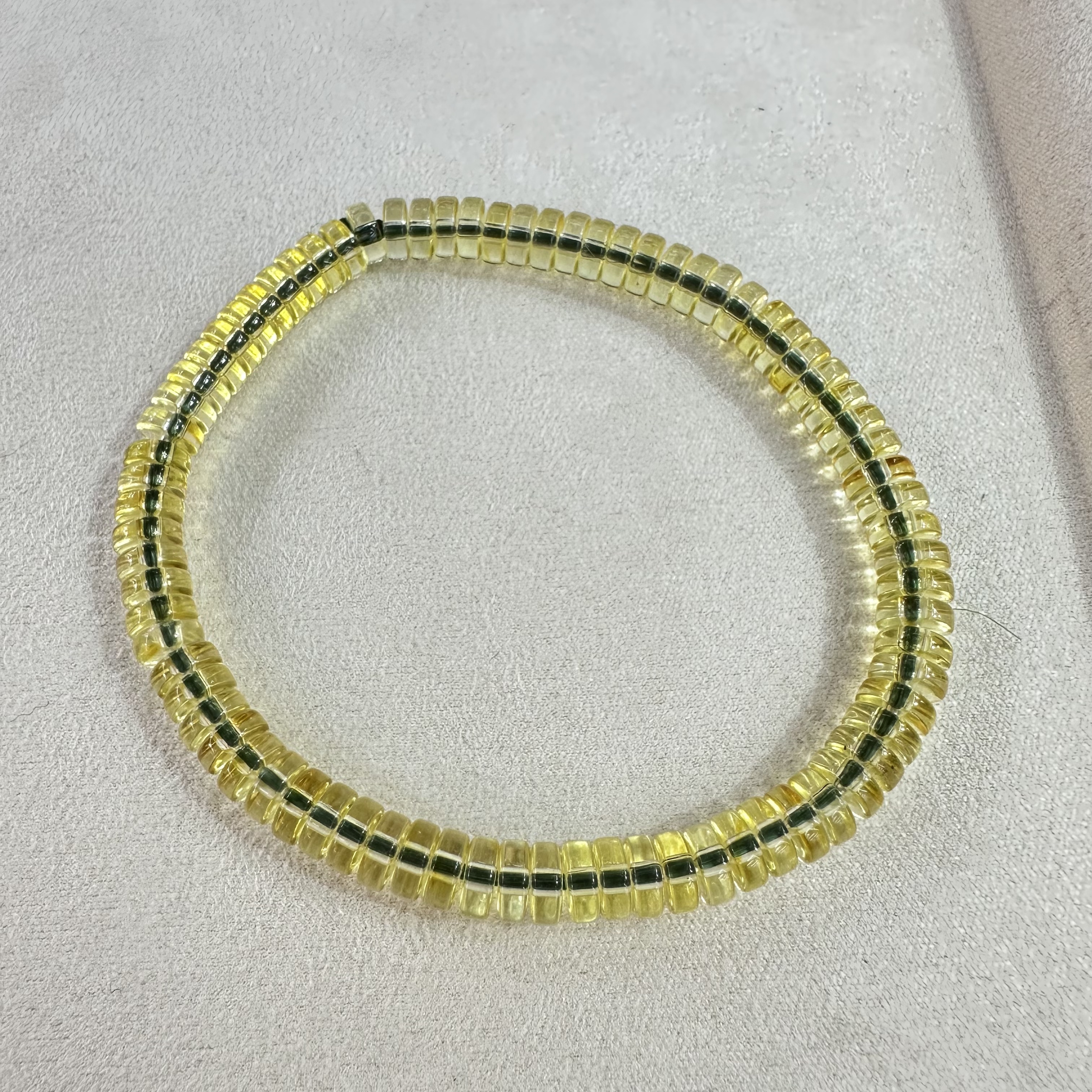 非金属仿水晶手链 2355【蜜蜜】/单圈女士5-6mm手串