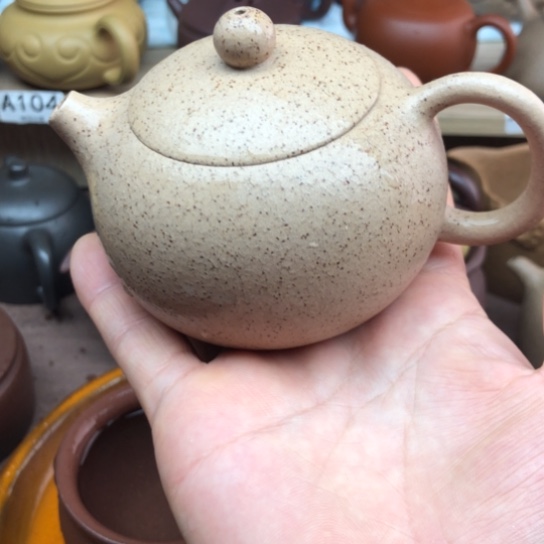 茶壶紫砂白段西施180豪升左右