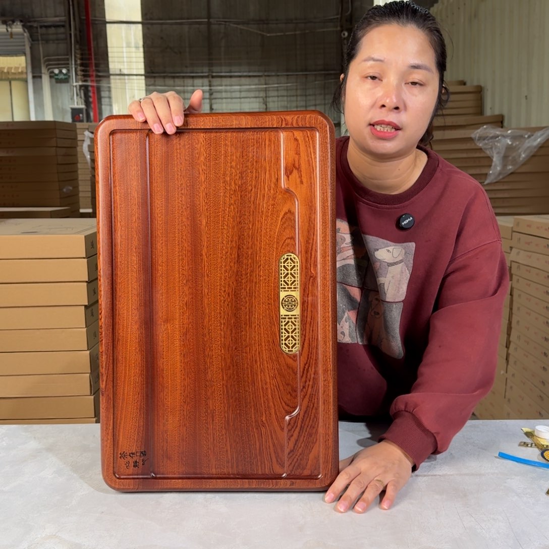花梨木茶盘55*35尺寸