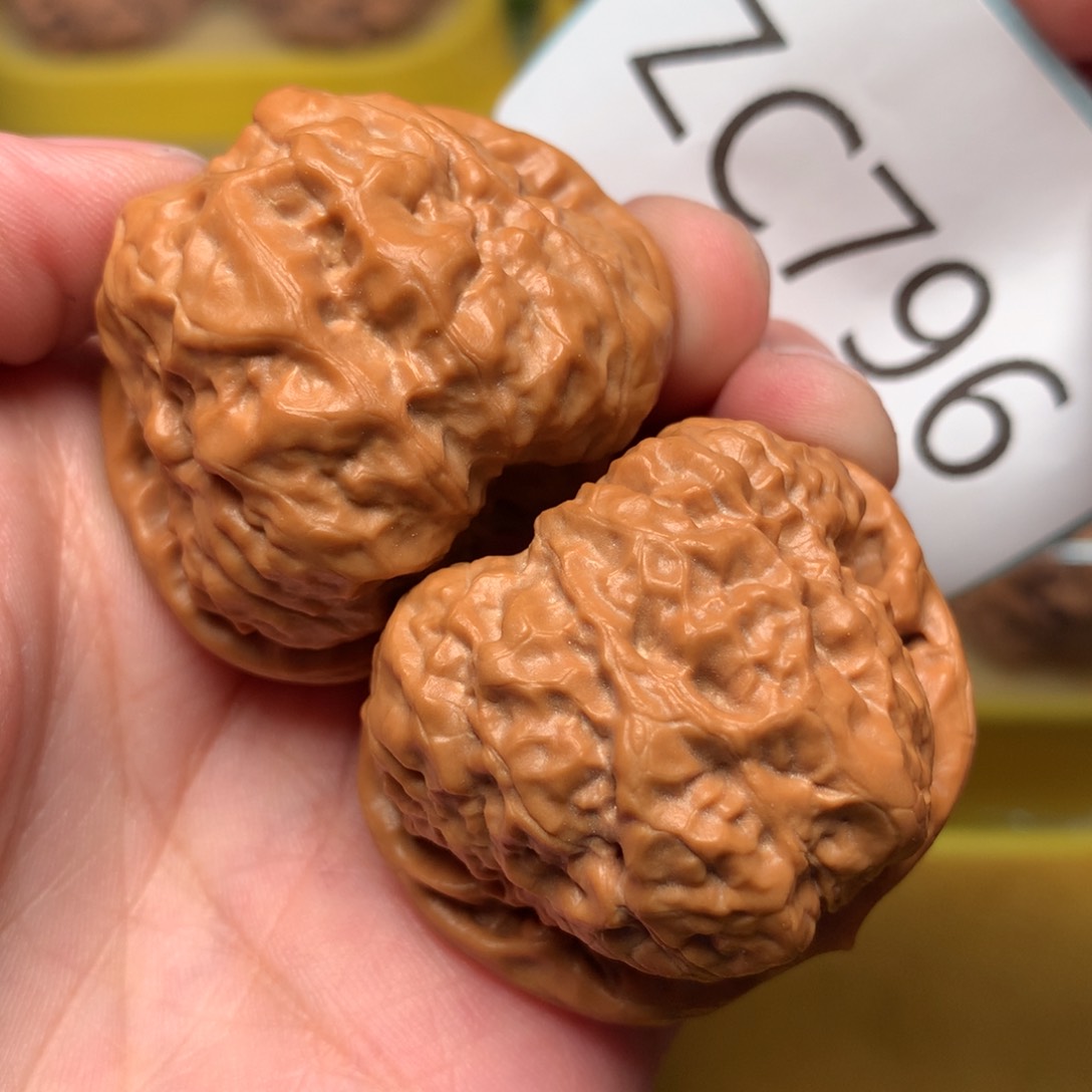 文玩核桃把件毕业肌肉开背蛙40