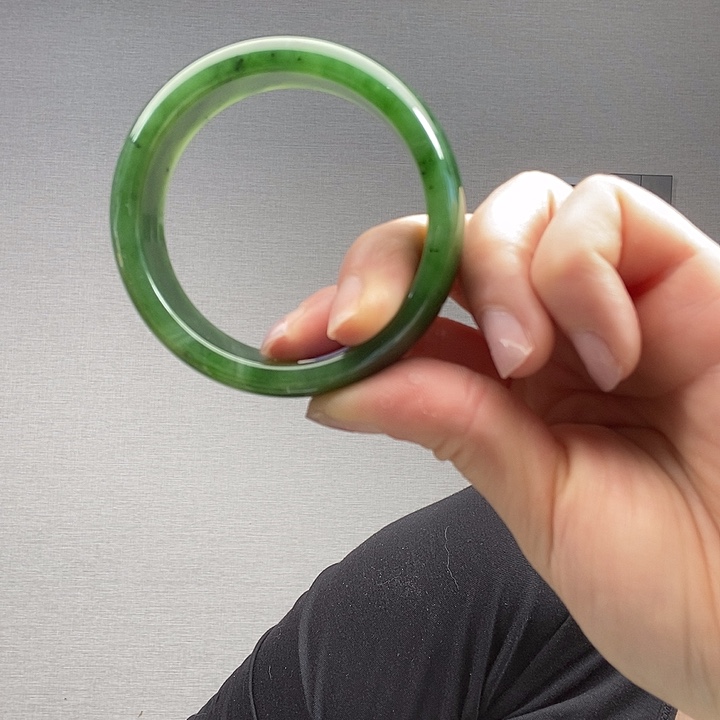 和田玉手镯未镶嵌喜**玉