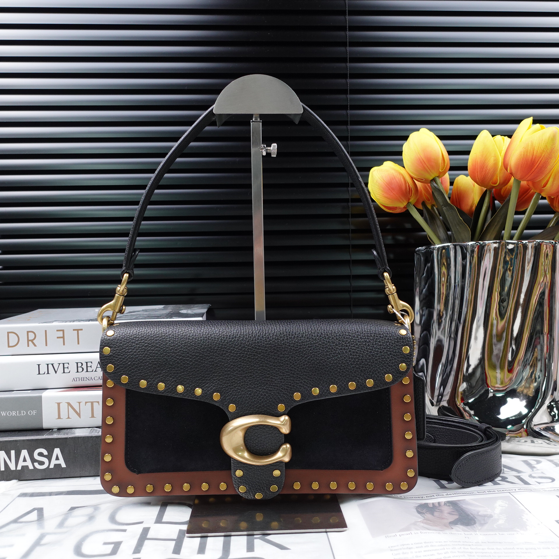 95新 COACH/蔻驰 单肩包/T10236940