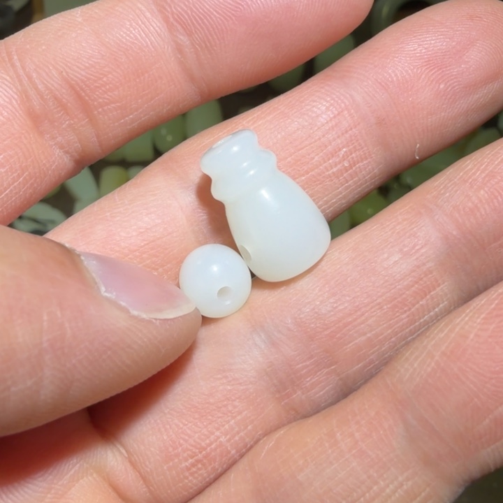 生***活和田玉未镶嵌吊坠(不含链)