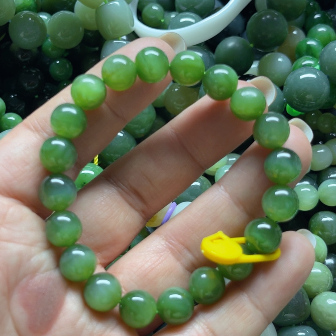 和田玉手链未镶嵌