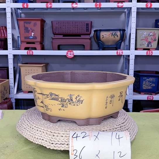 紫砂花盆宜兴紫砂厂