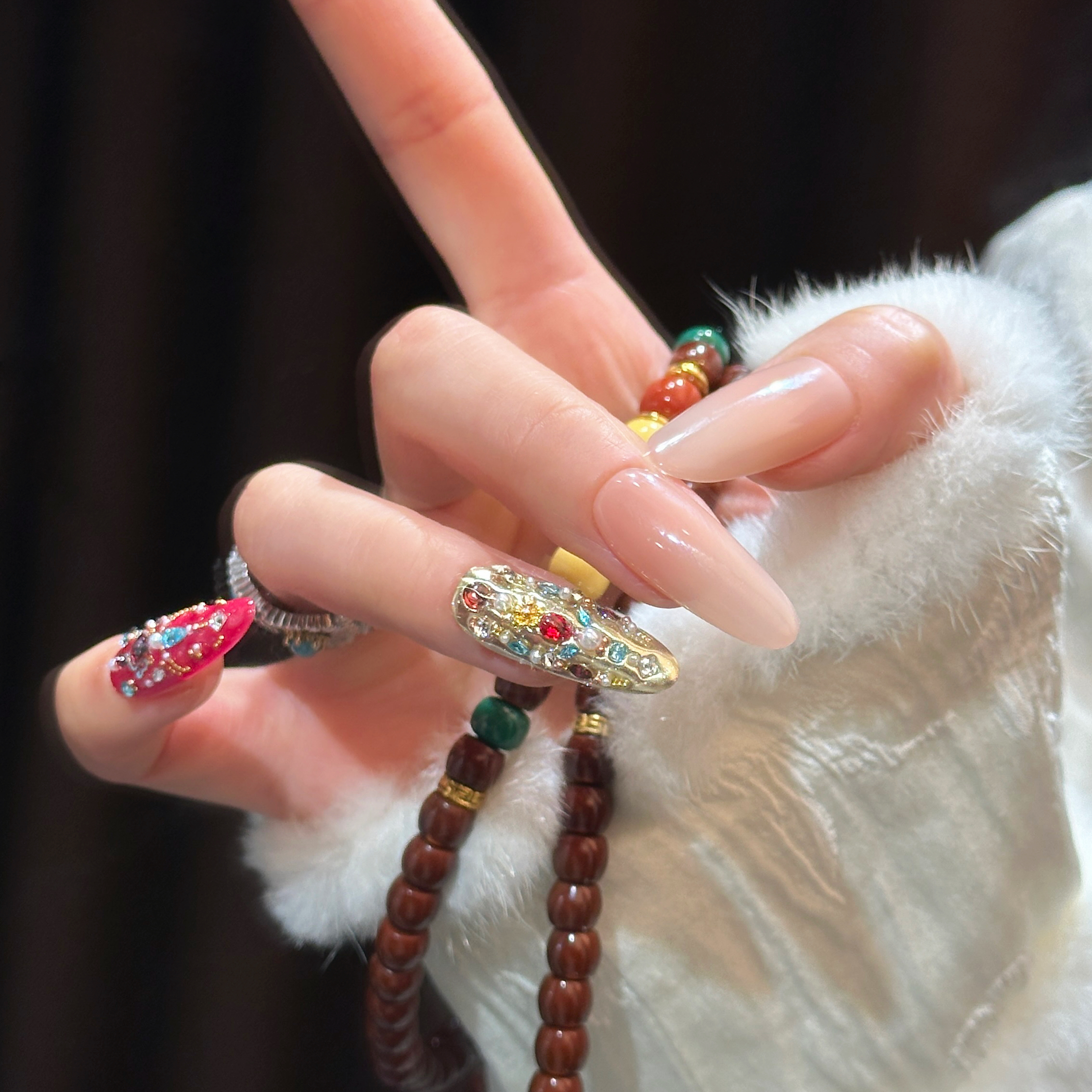 惊喜上新款@【大姐】寇丝妮 纯手工穿戴式美甲