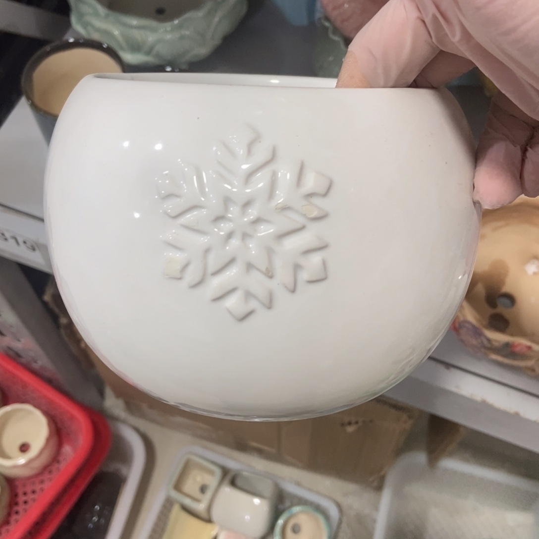 红陶微瑕高温陶瓷花盆