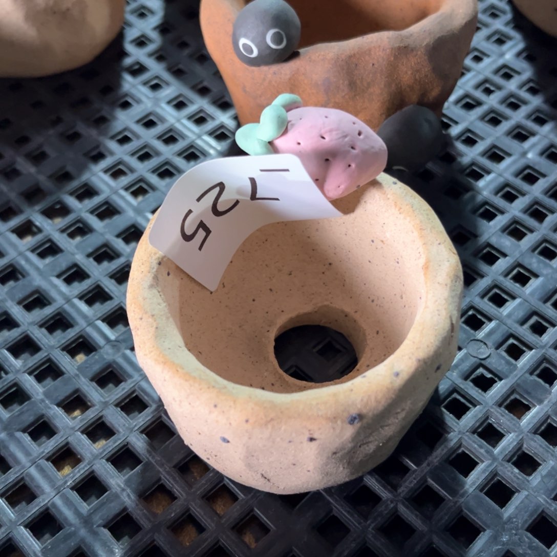 红陶725花盆  1个