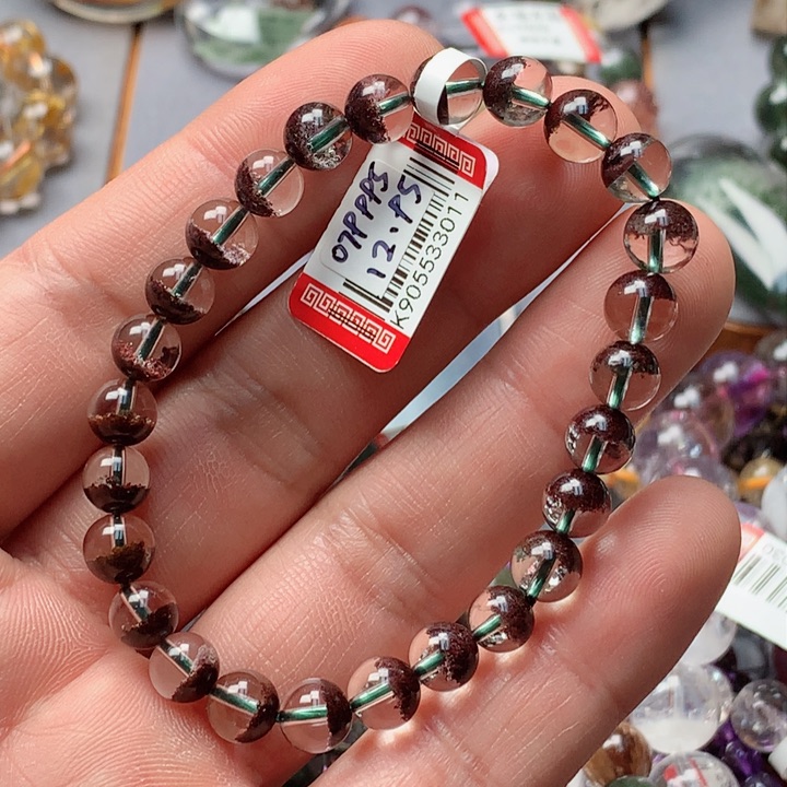 水晶手串未镶嵌天然