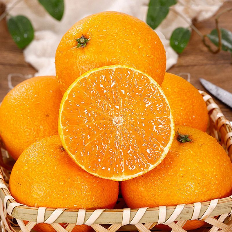 四川爱媛38号果冻橙新鲜现摘8分甜+2分酸=10分好吃