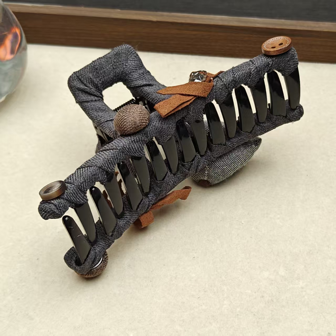 芙奈琪00134高端轻奢小熊大抓夹