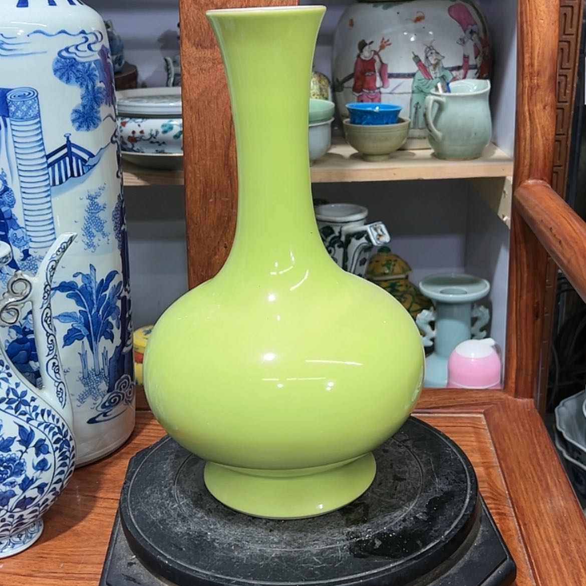 【闪购商品】苹果绿高高瓶，很好