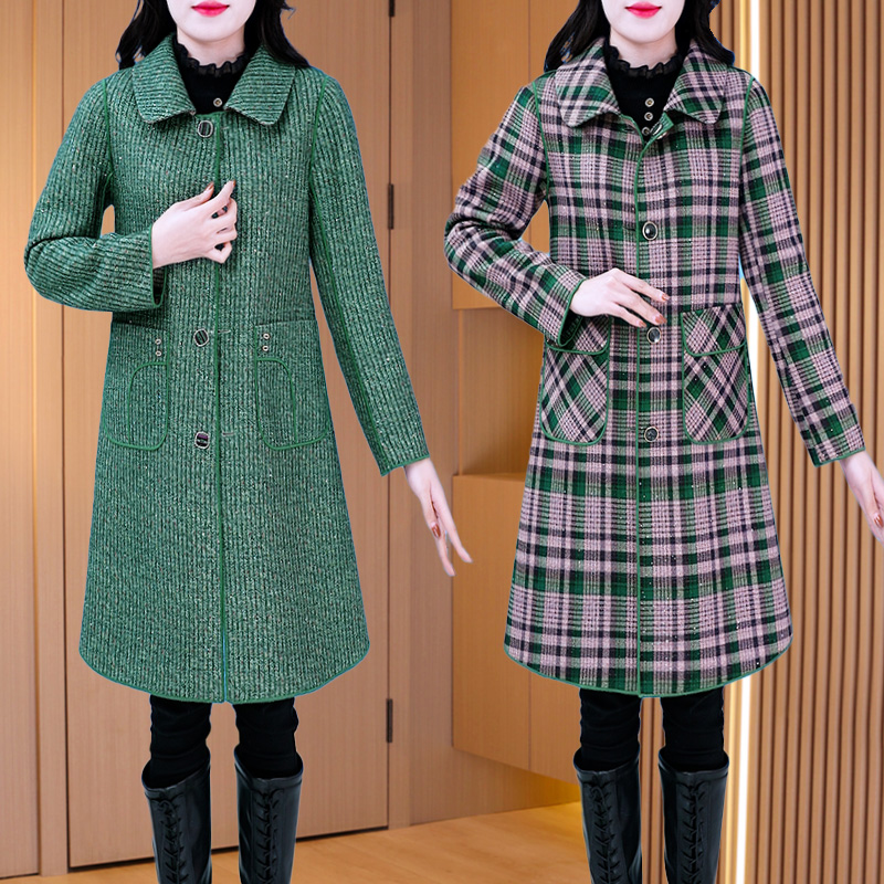 优雅新款气质时尚大气减龄休闲收腰显瘦外套24018-DXD