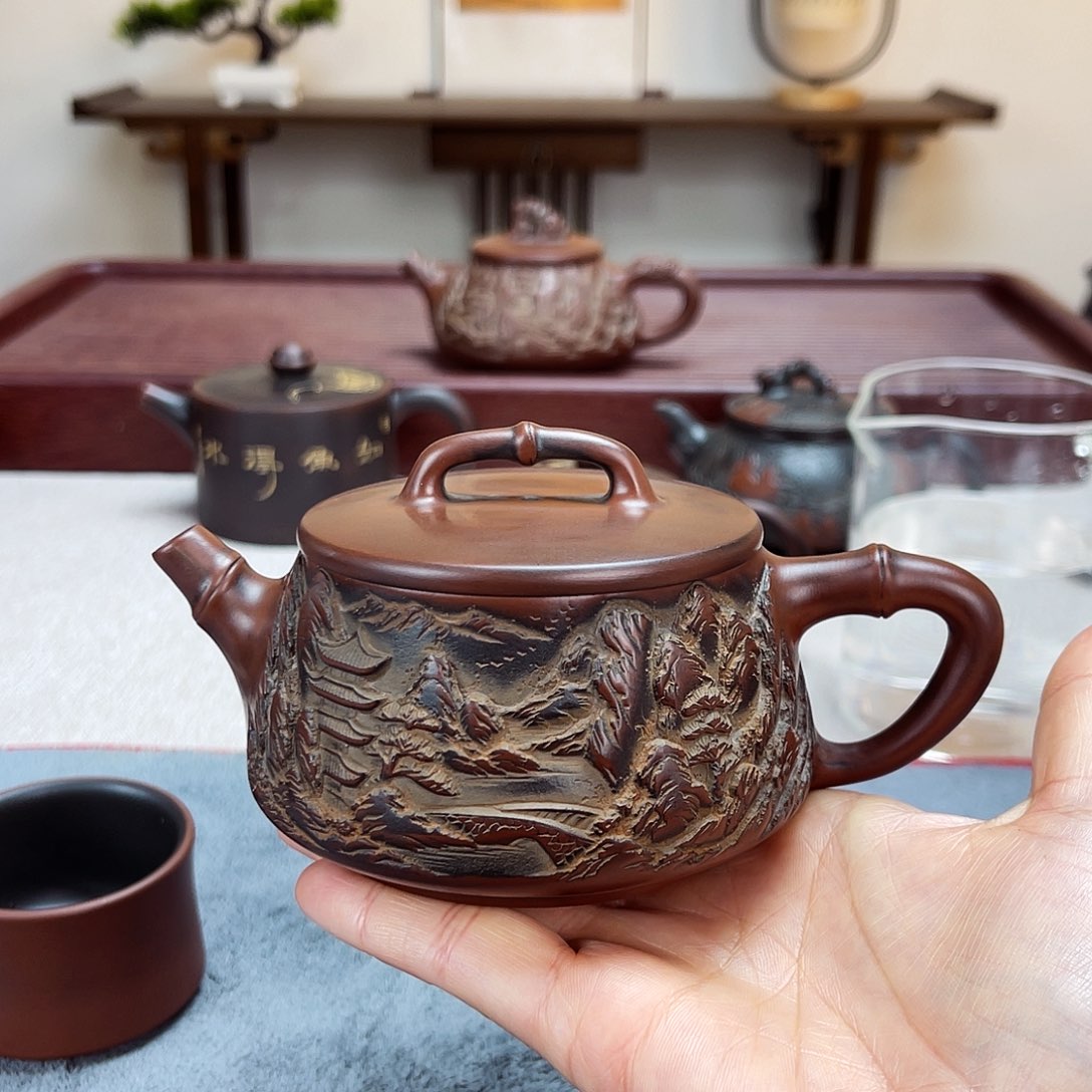 泥塑坭兴陶全手工制作