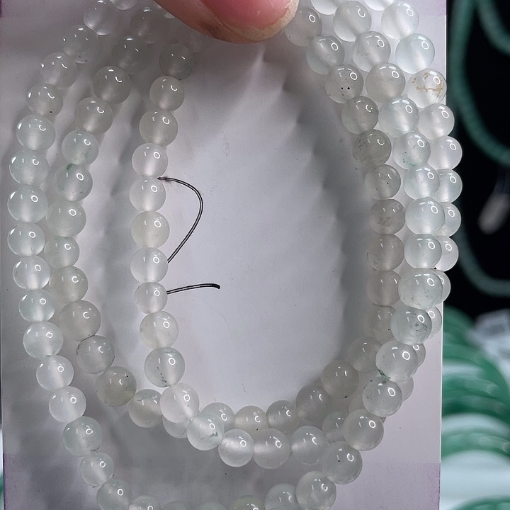 石英质玉手链未镶嵌