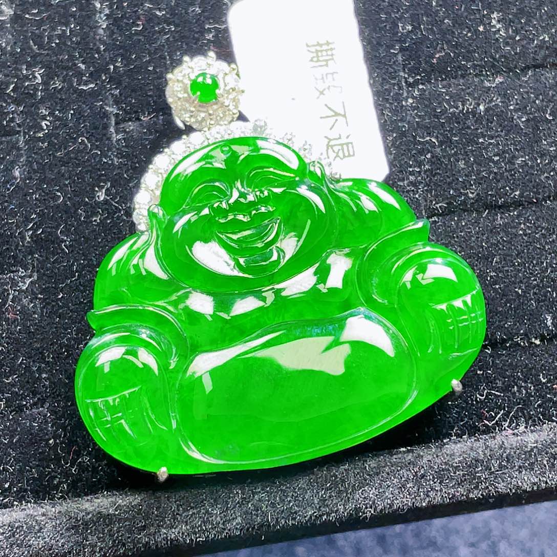 翡翠颈饰未镶嵌129，