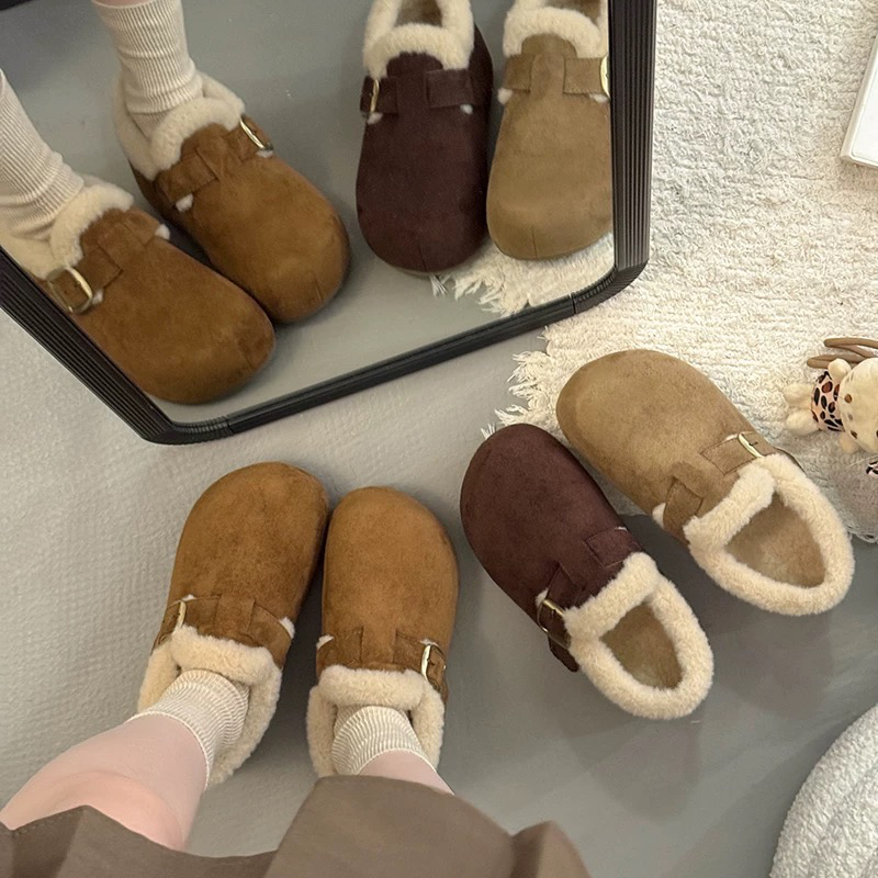 【五公分】990地靴加厚增高网红大土豆女冬季新款内增高保暖