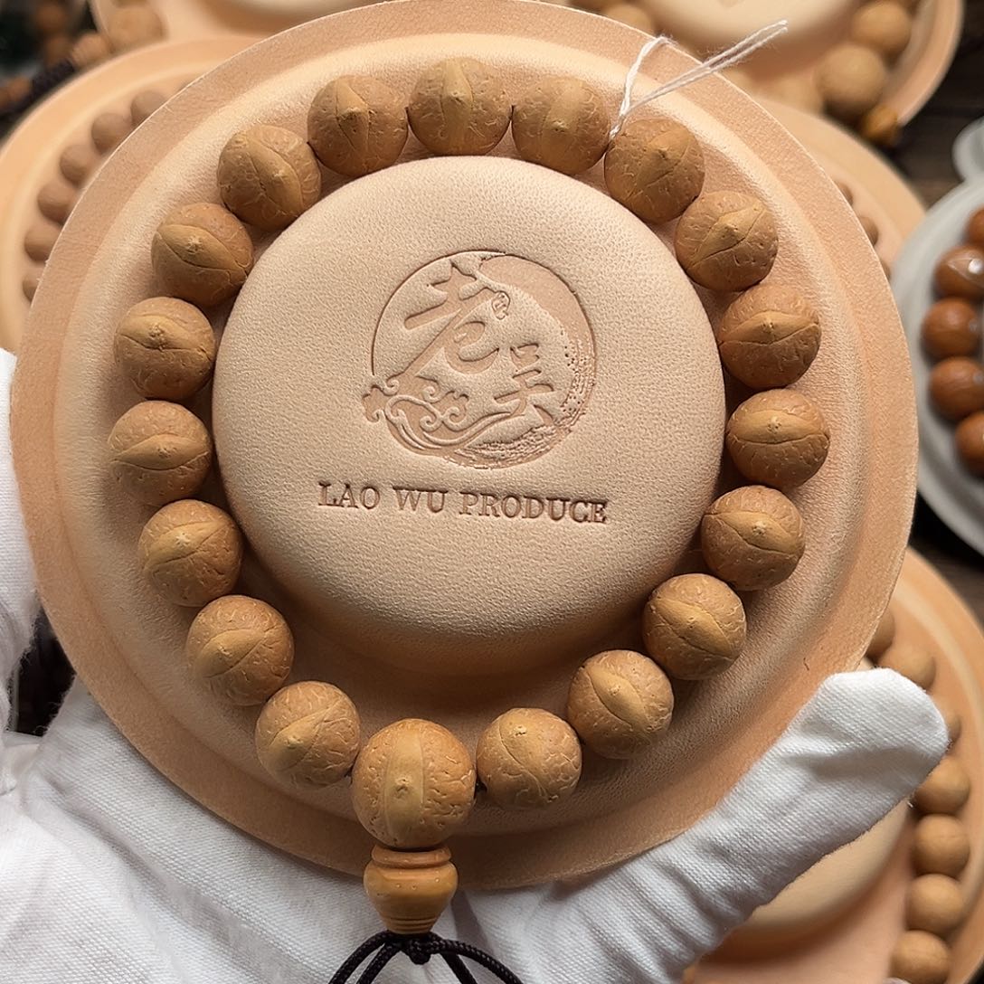 凤眼菩提手串精品13mm玉化皮质高密度厚皮壳