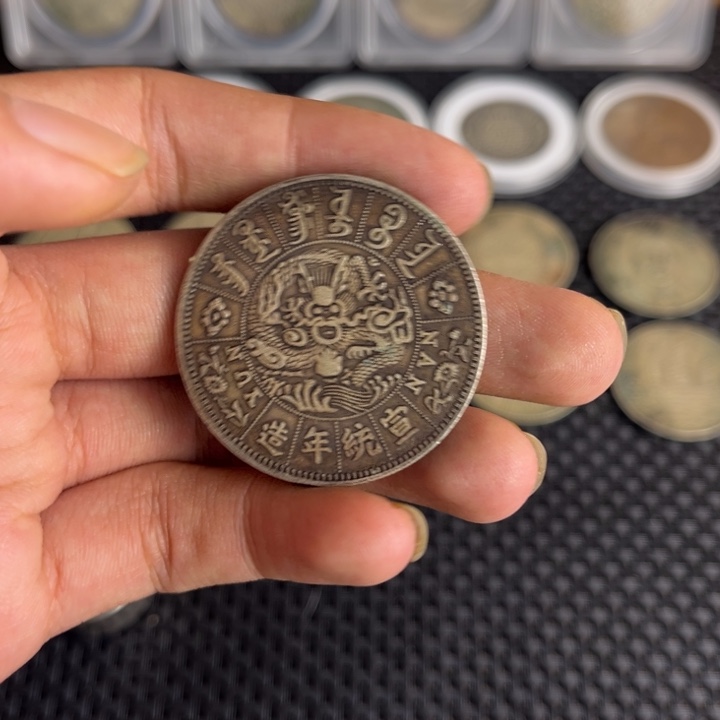 金属大头龙洋船洋工艺品