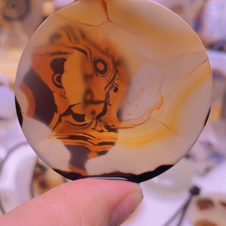 玛瑙/玉髓未镶嵌吊坠(不含链)