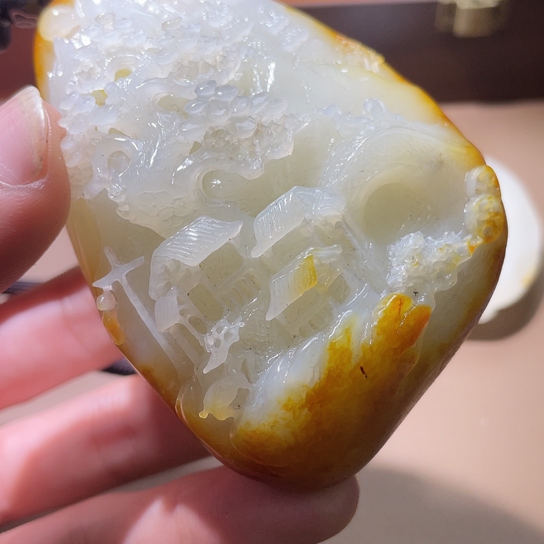 和田玉颈饰未镶嵌Z6
