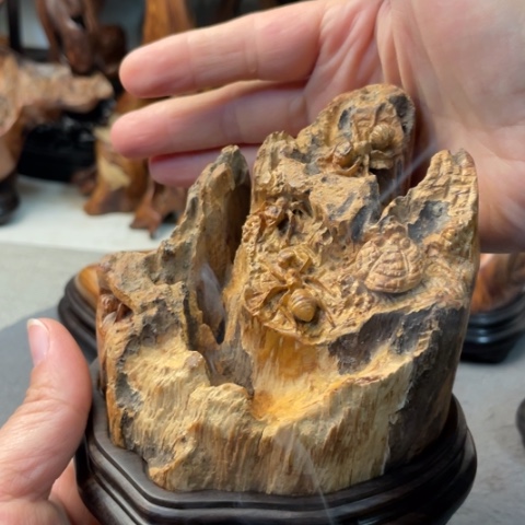 【闪购商品】黄花梨/降香黄檀把件…………………