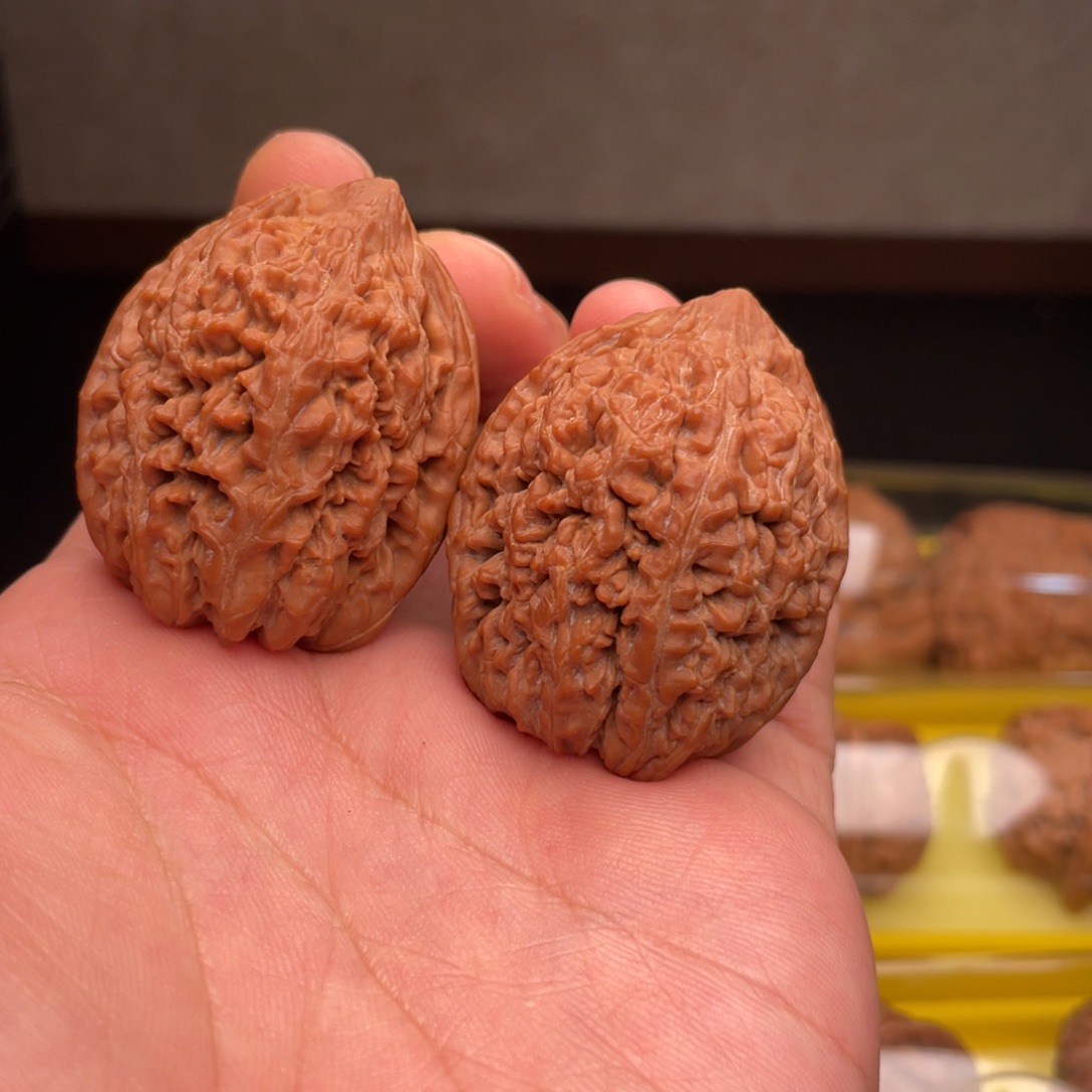 我***！吊坠文玩核桃065蒜头36