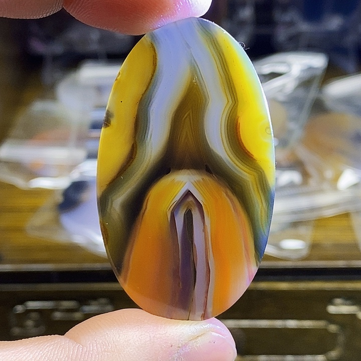 未镶嵌颈饰玛瑙/玉髓