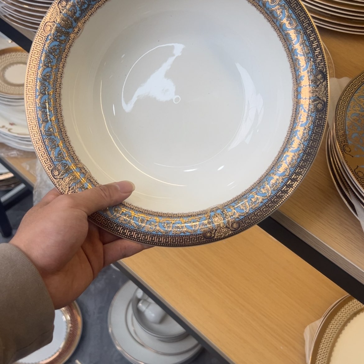 【闪购商品】瓷片10.25寸寸汤碗一个一单福利价