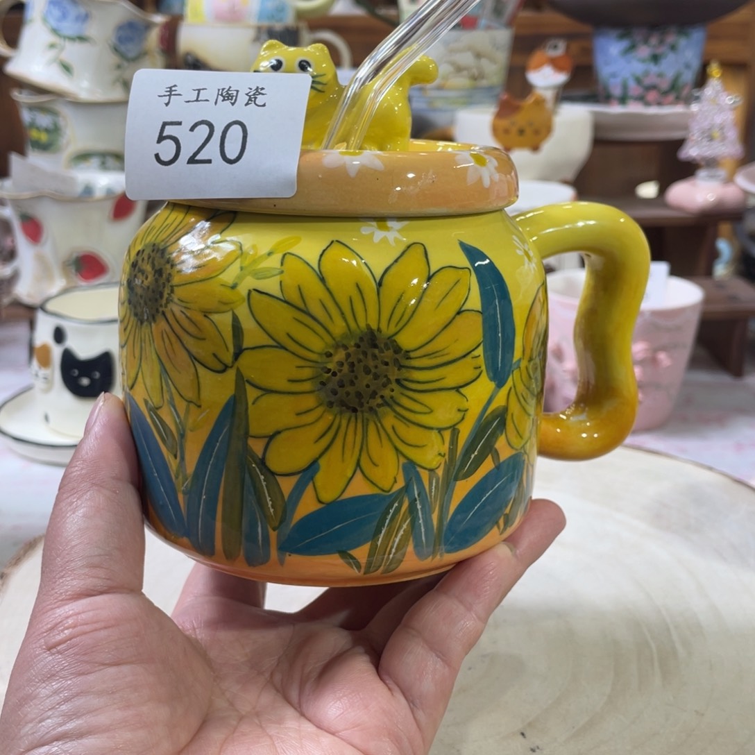 景德镇手工陶瓷杯520