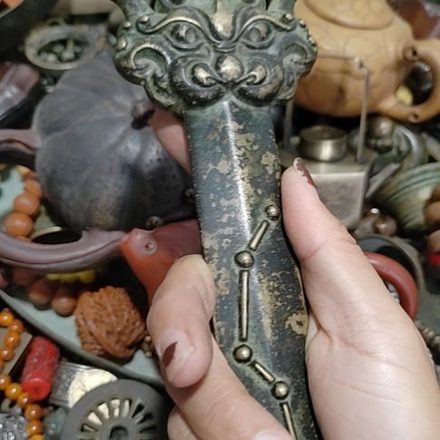 F***墨香榧木小铜件偏远地区不包邮