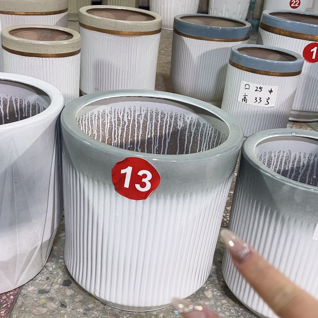 陶瓷陶瓷大花盆 