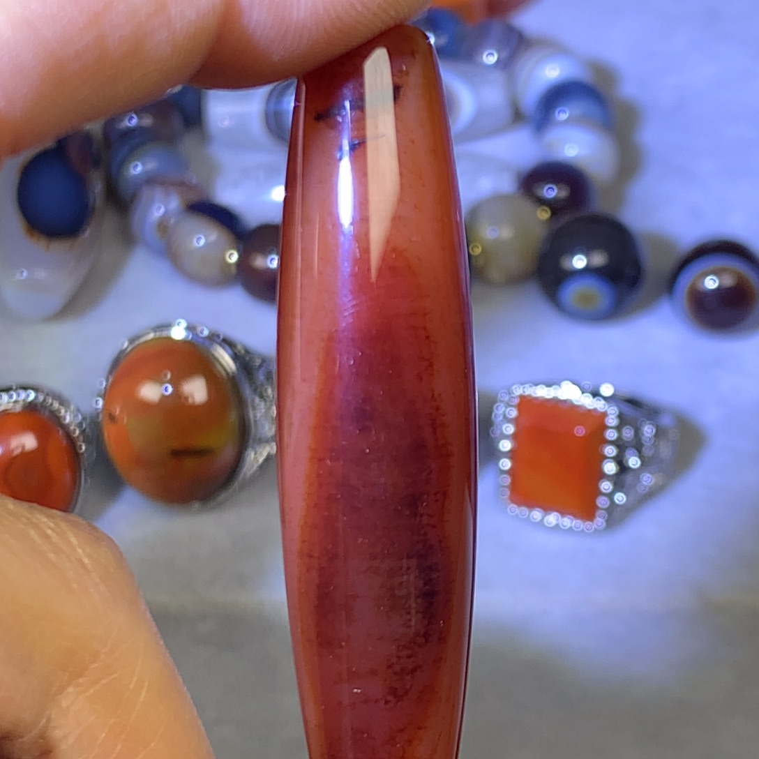 玛瑙/玉髓未镶嵌颈饰