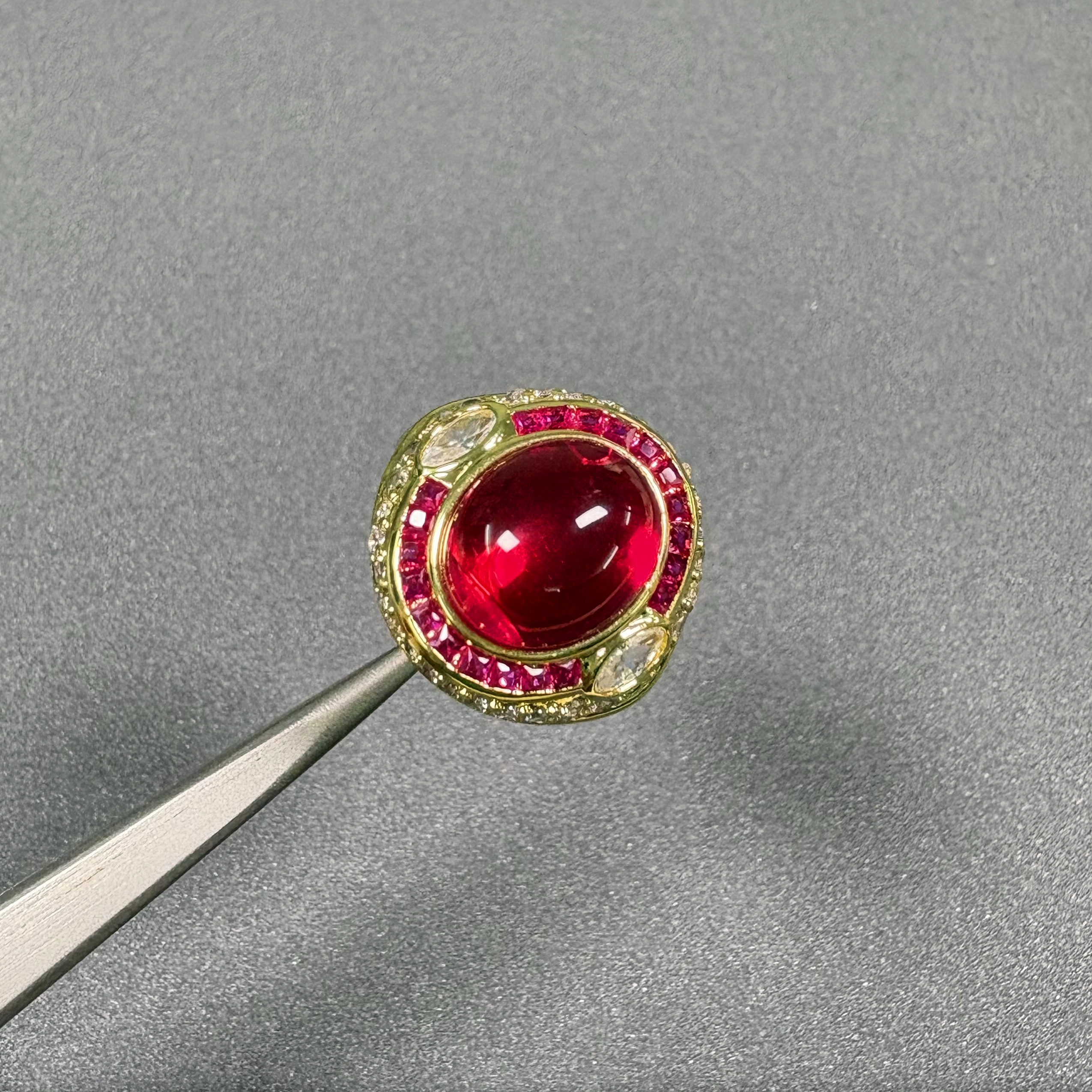 红宝石（处理）【高端定制】高贵奢藏级红色戒指806