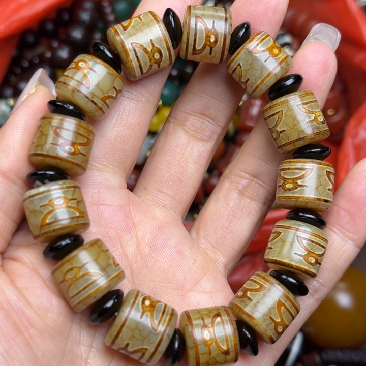 玛瑙/玉髓未镶嵌手链