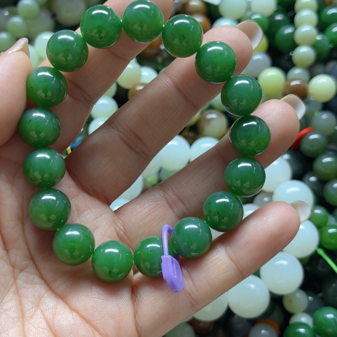 和田玉手链未镶嵌