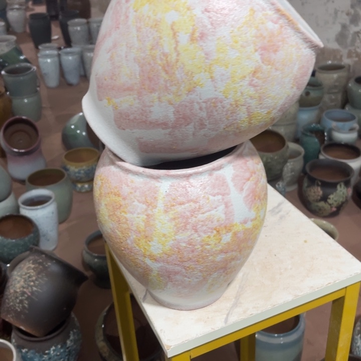 花盆紫砂口径16高度23两只正品