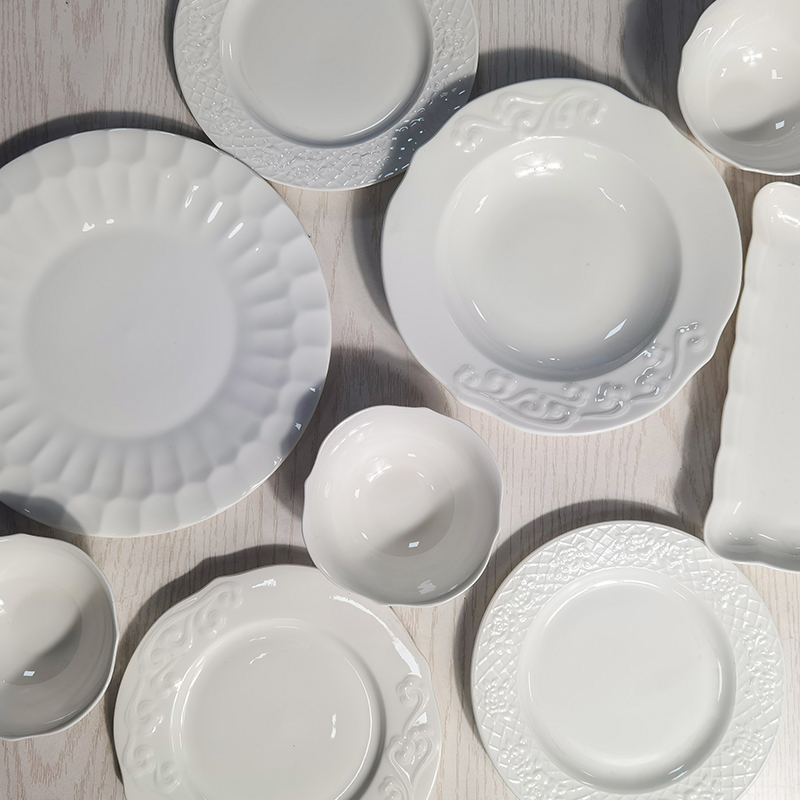 NO1唐山骨瓷餐具称斤售卖默认瑕疵