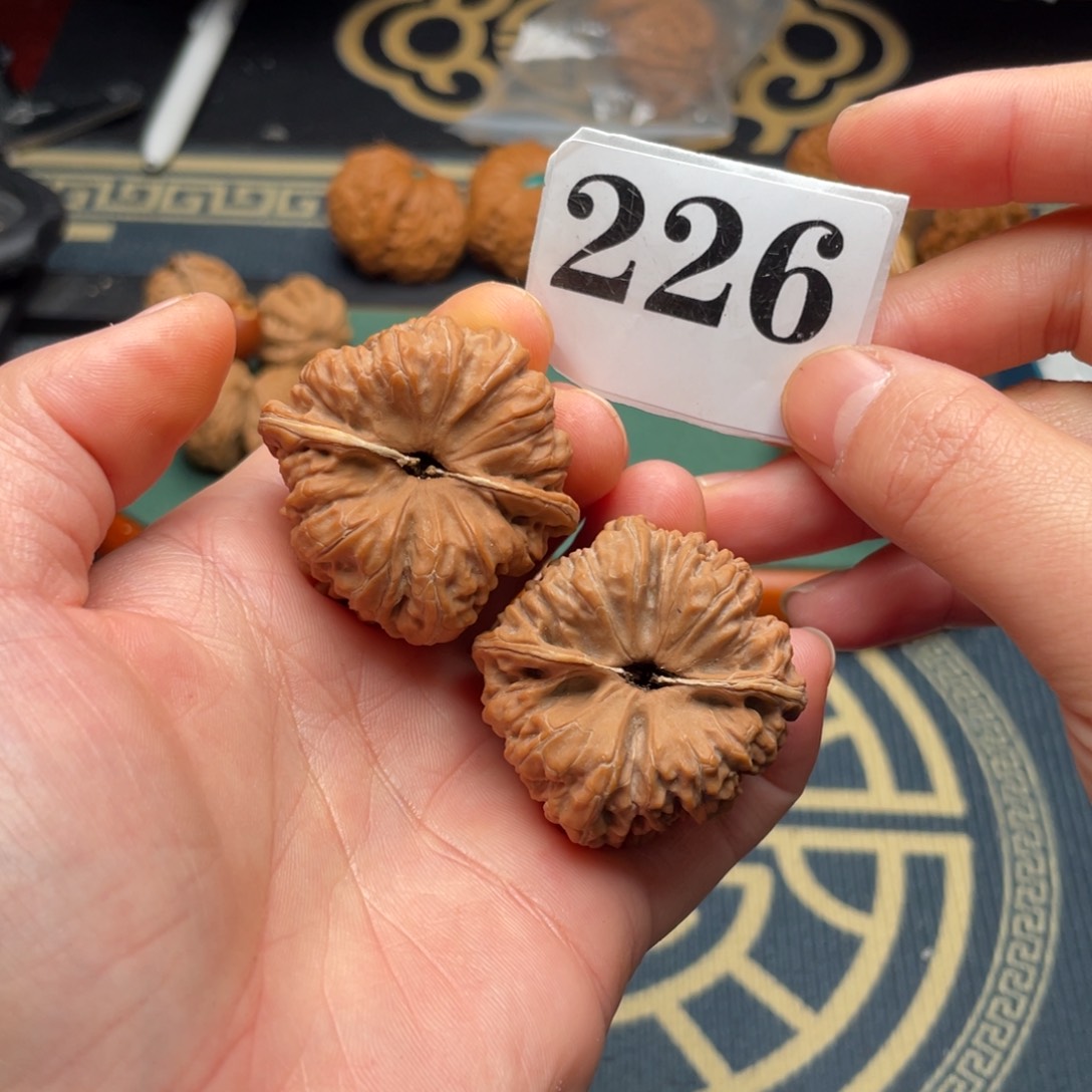 桃核吊坠38全品凹底226号