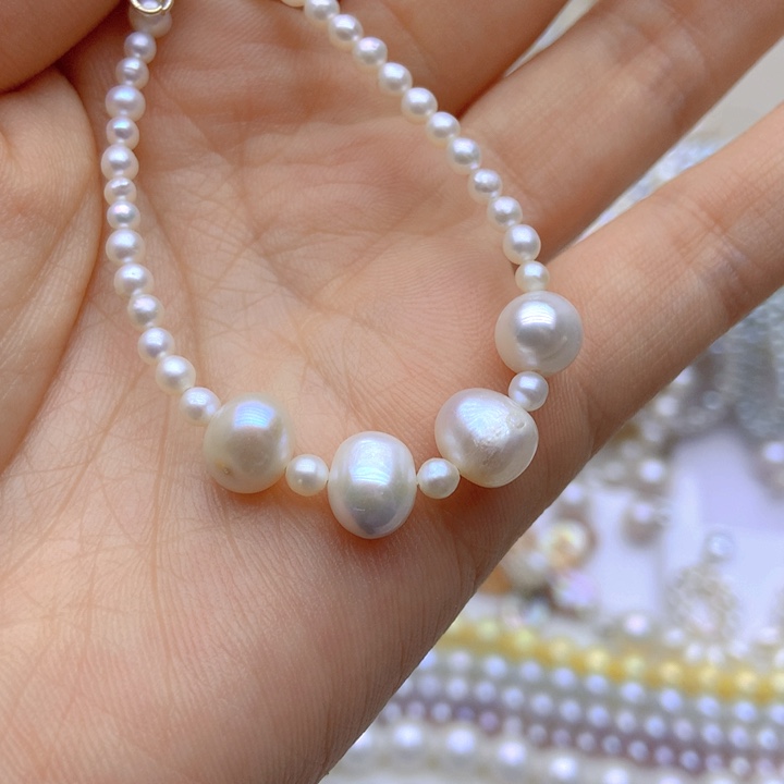 淡水珍珠颈饰未镶嵌