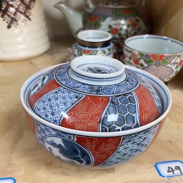 瓷片023 一人直播，看品直播间说序号