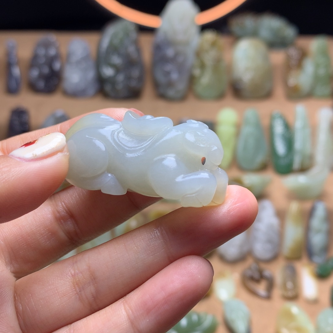 和田玉挂件未镶嵌